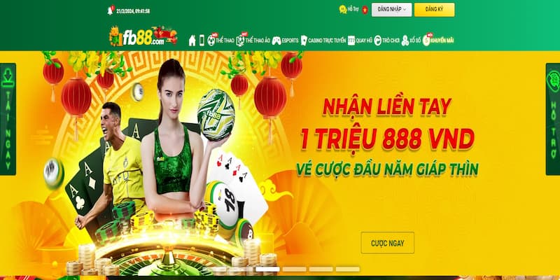 Một số chương trình khuyến mãi FB88 hấp dẫn hiện nay